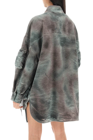 女装 - 纯棉绿色短款夹克 - SS24系列