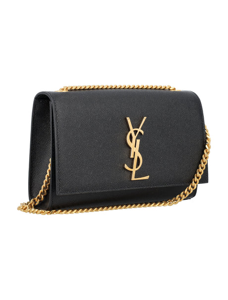 SAINT LAURENT Elegant Mini Kate Leather Handbag