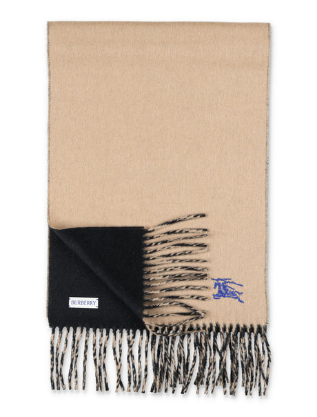 BURBERRY Luxury Cashmere Reversible Scarf