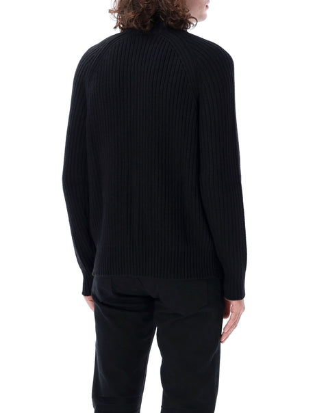 TOM FORD Luxurious Wool-Cashmere Zip Cardigan
