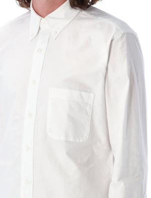 THOM BROWNE CLASSIC FIT SHIRT WITH GROSGRAIN PLACKET