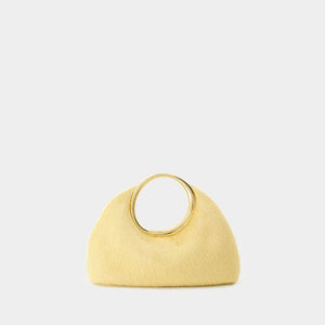 Yellow Coton & Cow Leather Handbag for Women from JACQUEMUS