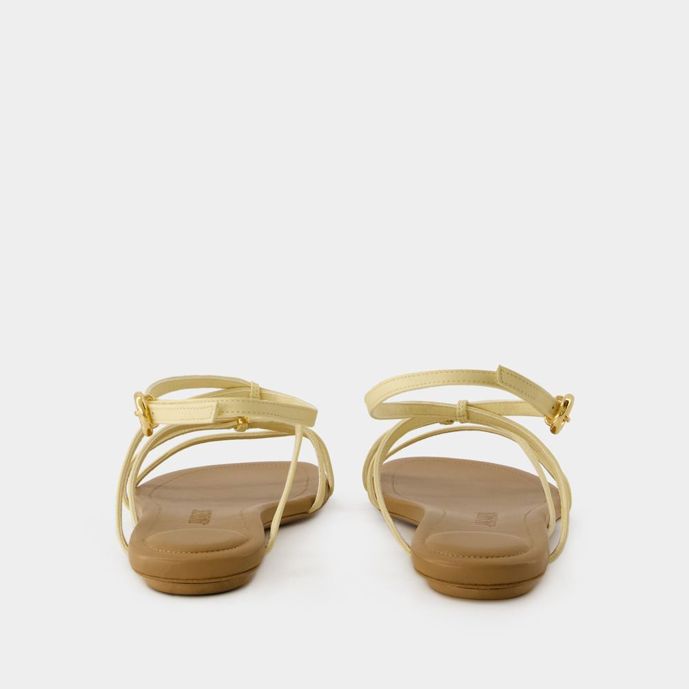 JACQUEMUS Tan Pralu P Sandals for Women - Spring/Summer 2024 Collection