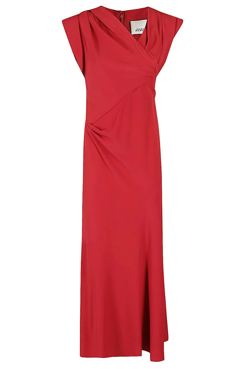 SS24系列女士猩红红连衣裙