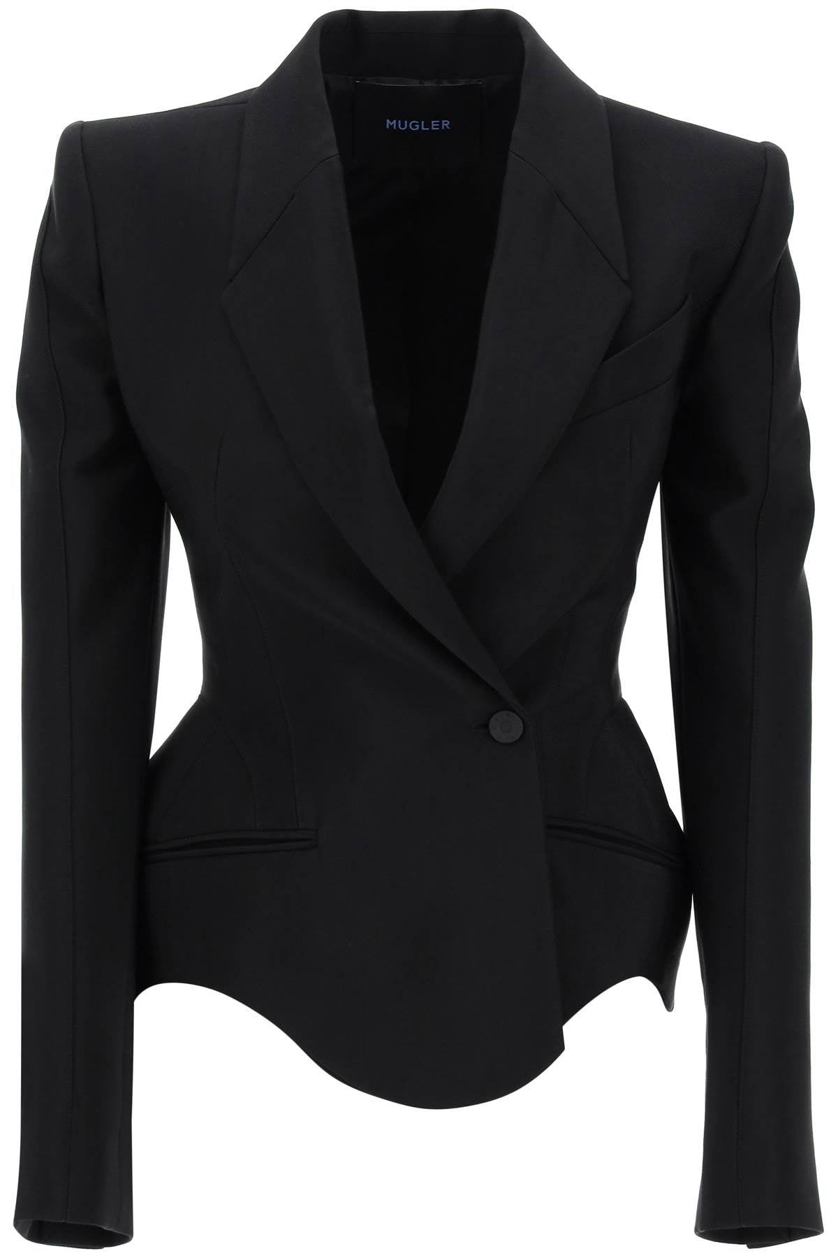 Áo khoác đen cổ điển cho phụ nữ - Bộ sưu tập SS24