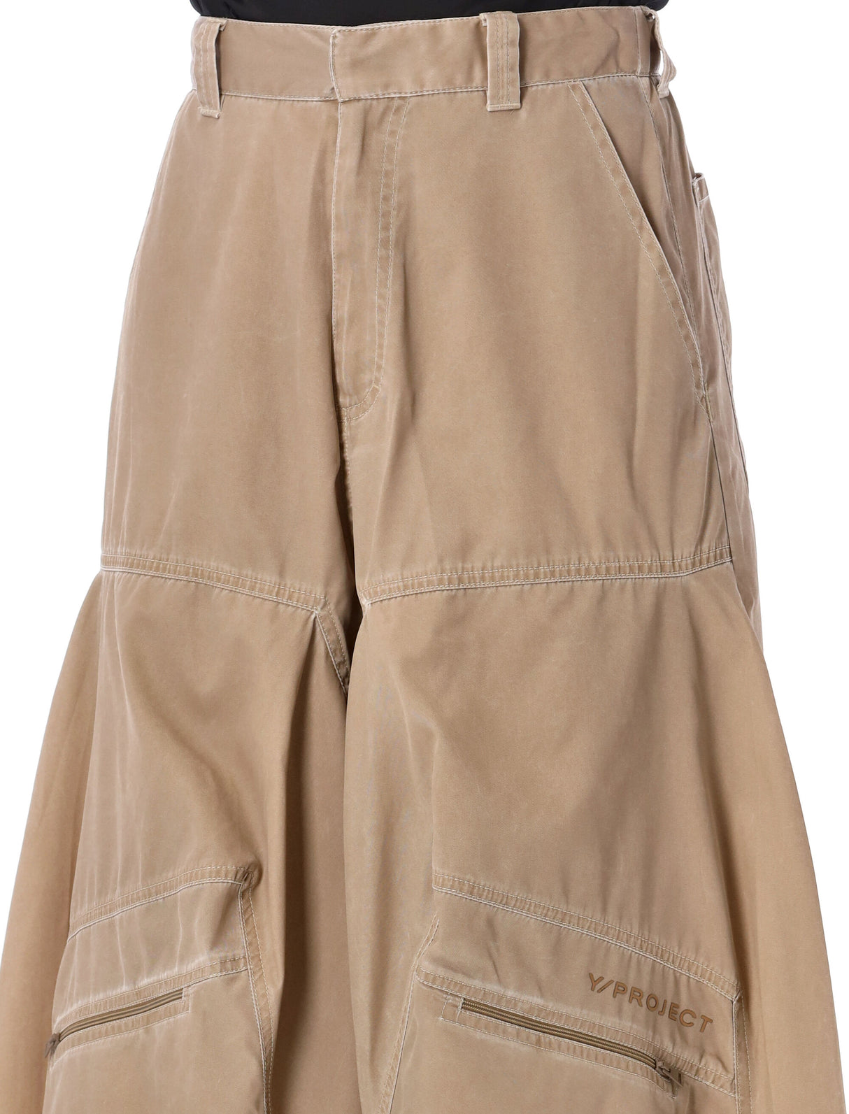 Washed Pop-Up Pant