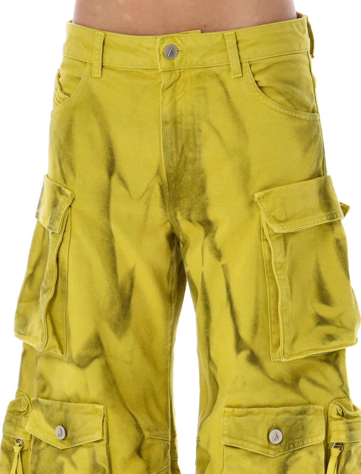 Fern Long Pants in Hazelnut for SS24 by The Attico