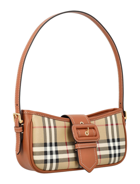 BURBERRY Vintage Check Sling Handbag - Designer Bag for Women