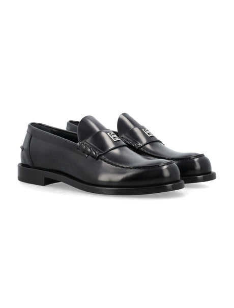 GIVENCHY Luxury Men's Loafer - Classic Black Slip-On Shoe
