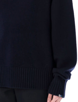 Navy Cashmere Bourgeois Sweater for Men