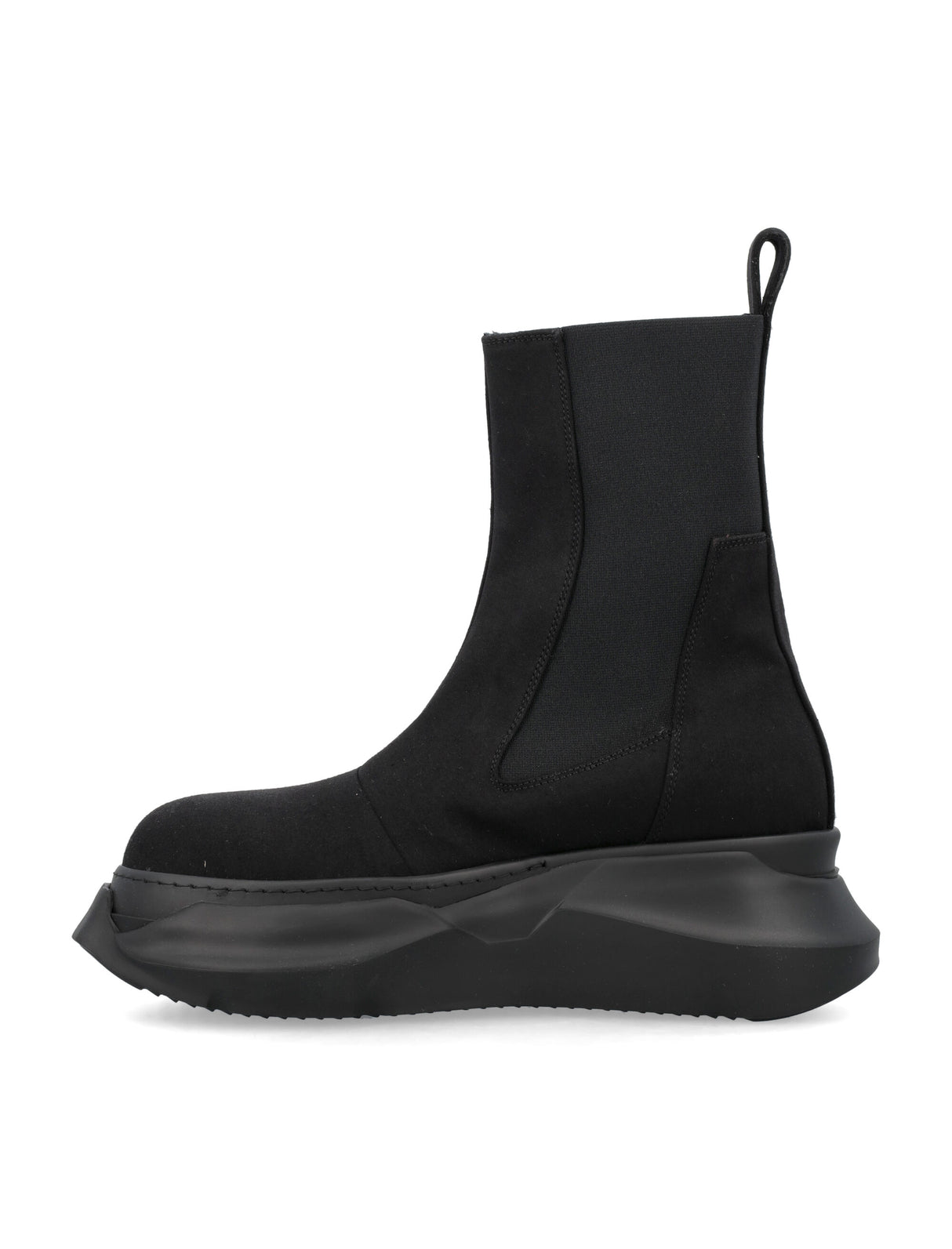 Giày boots cổ ngắn phong cách tối giản màu đen