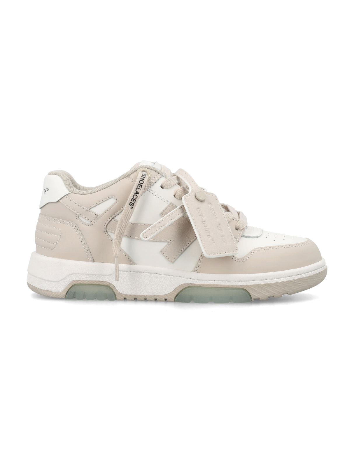 OFF-WHITE Women's Out of Office Beige Sneakers for SS24