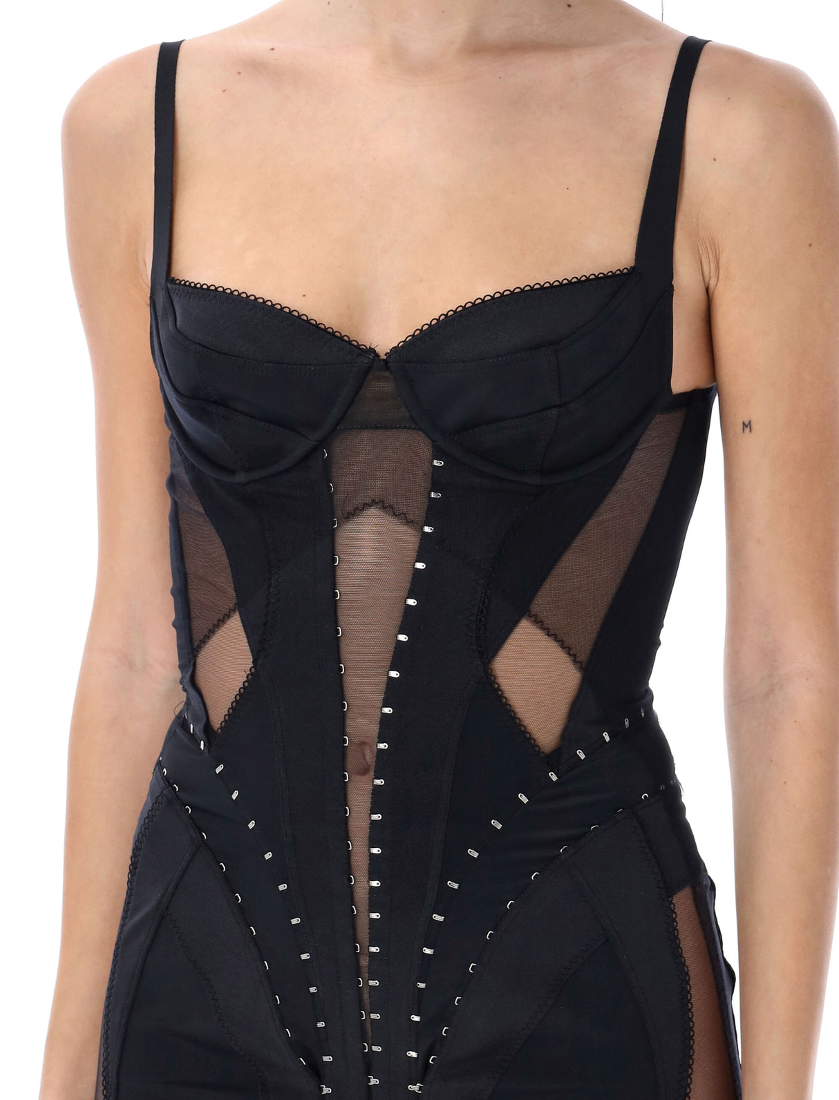Váy corset đen gợi cảm và quyến rũ - SS24