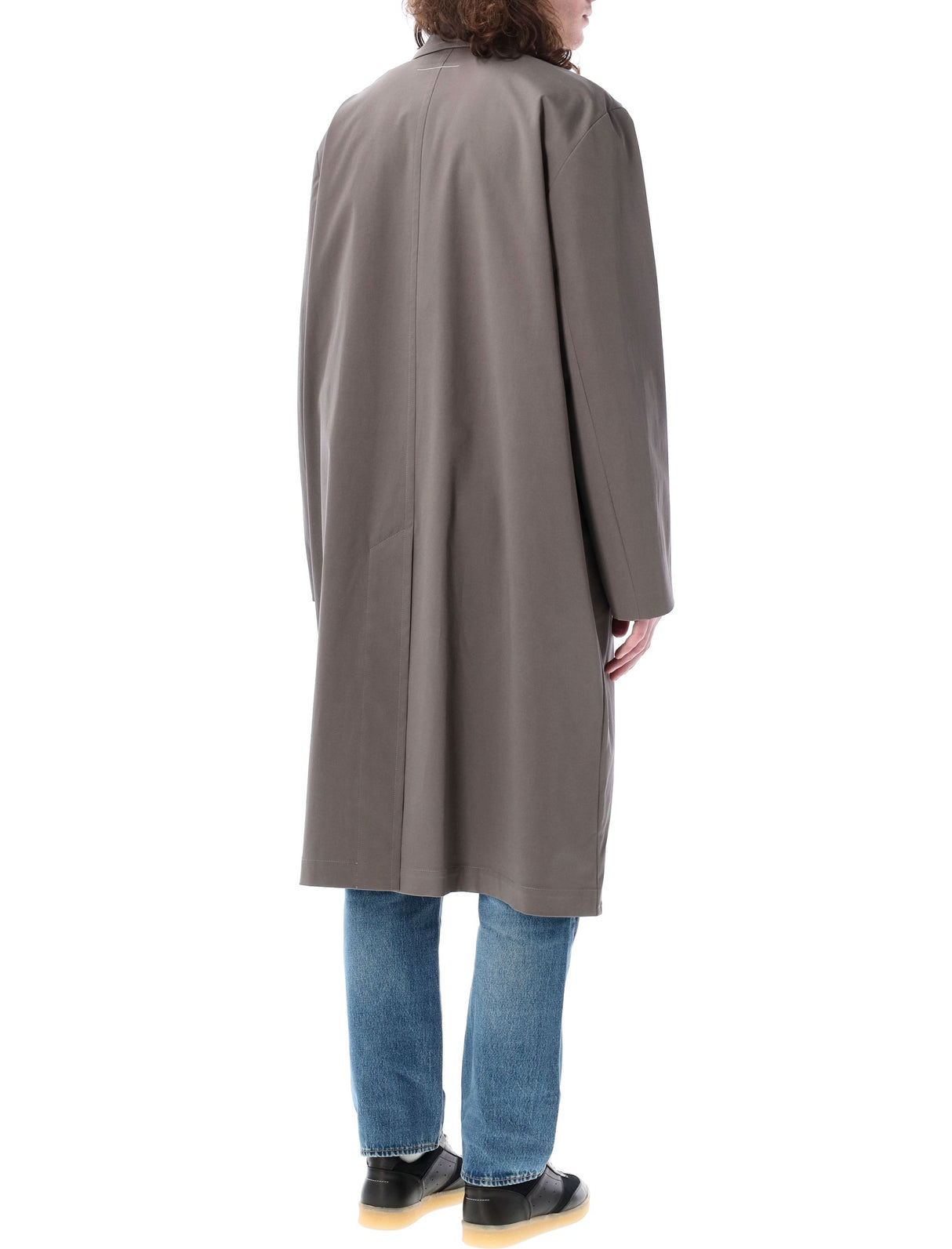 Áo khoác dày bằng vải bông màu nâu xám cho nam giới - bộ sưu tập hiện nay