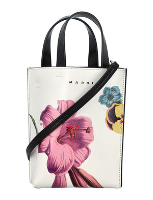 Floral Print Nano Handbag by a Renowned Fashion House