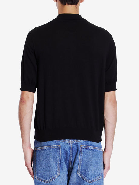 CELINE Triomphe Embroidered Polo Shirt