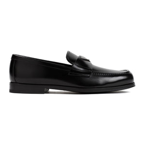 Stylish Men's Black Leather Loafers for SS24