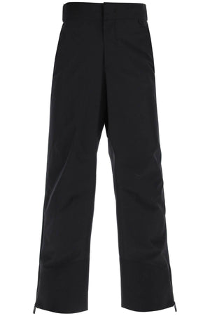 Men's Black Technical Nylon Ski Pants for FW23