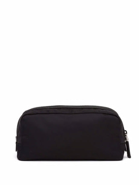 PRADA Compact Pouch Handbag - W:7.7" H:3.5" D:2.5"