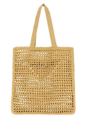 PRADA Crochet Shopping Bag for Men - SS24 Collection