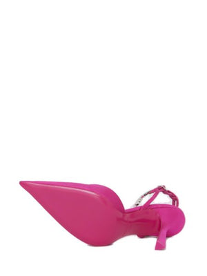 女锥型跟粉色黛尔芬单鞋105 - 義大利尺寸，尖头，细跟