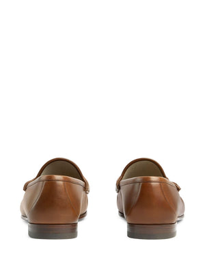 GUCCI Timeless Brown Horsebit Loafers for Men - SS23