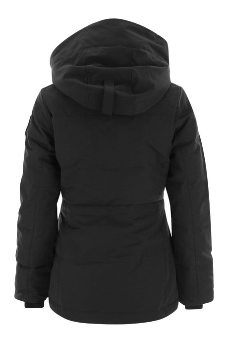 女士原款黑色棉衣 - FW23系列