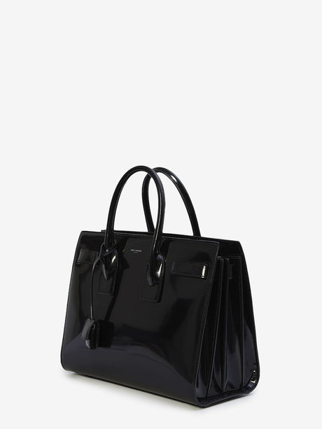 Black Calfskin Tote Bag - Fall 2024 Collection