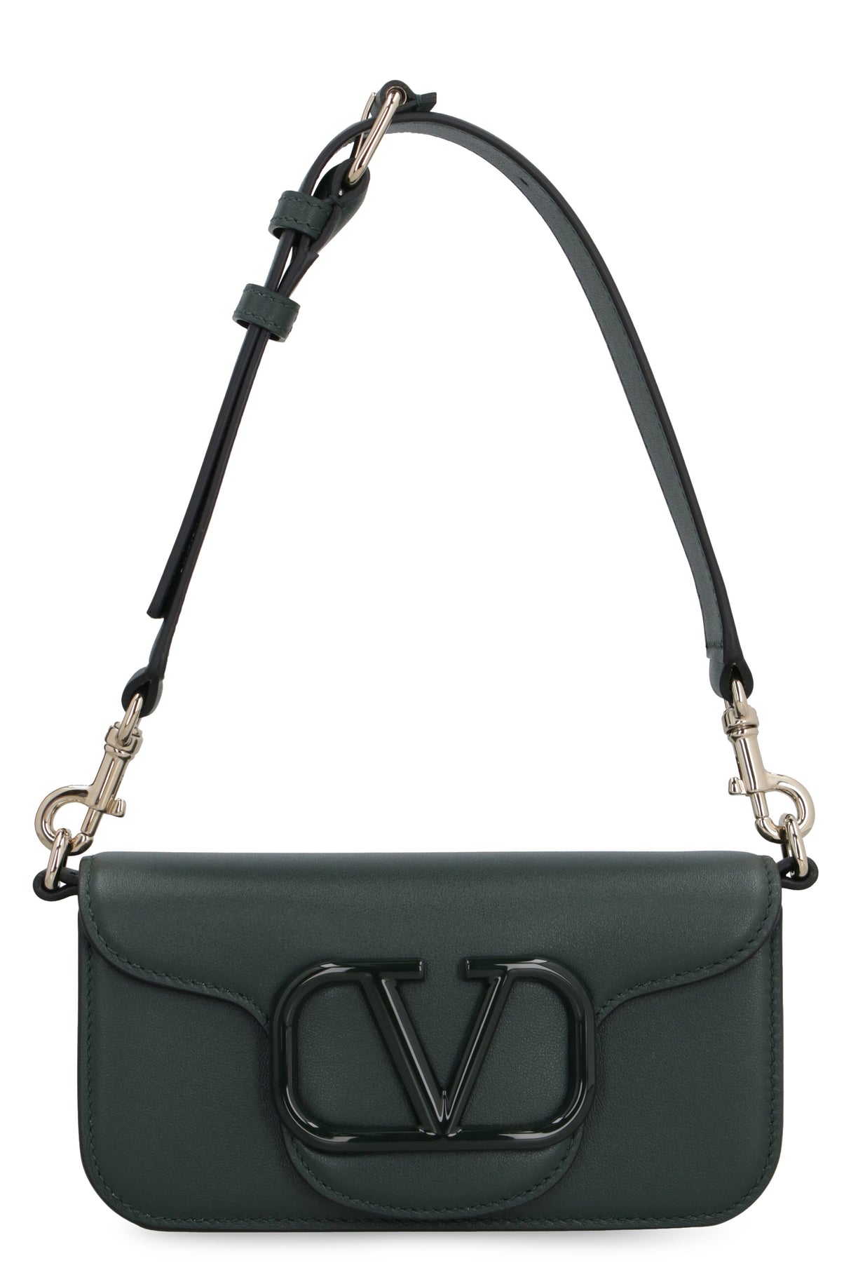 Green Leather Crossbody Handbag - FW23 Collection