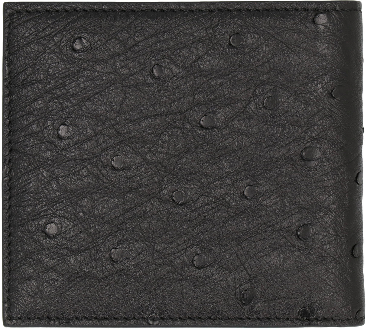 VALENTINO Ostrich Leather Wallet for Men - Fall/Winter 2024 Collection