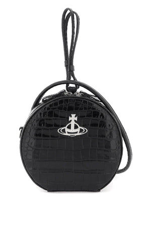 Túi xách đen sành điệu với các cụm từ da cá sấu cho người tiêu dùng thời trang