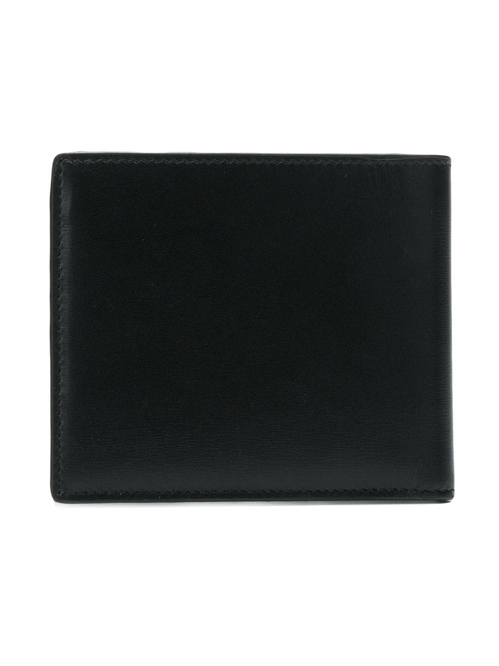SAINT LAURENT Black Leather Bi-Fold Wallet for Men
