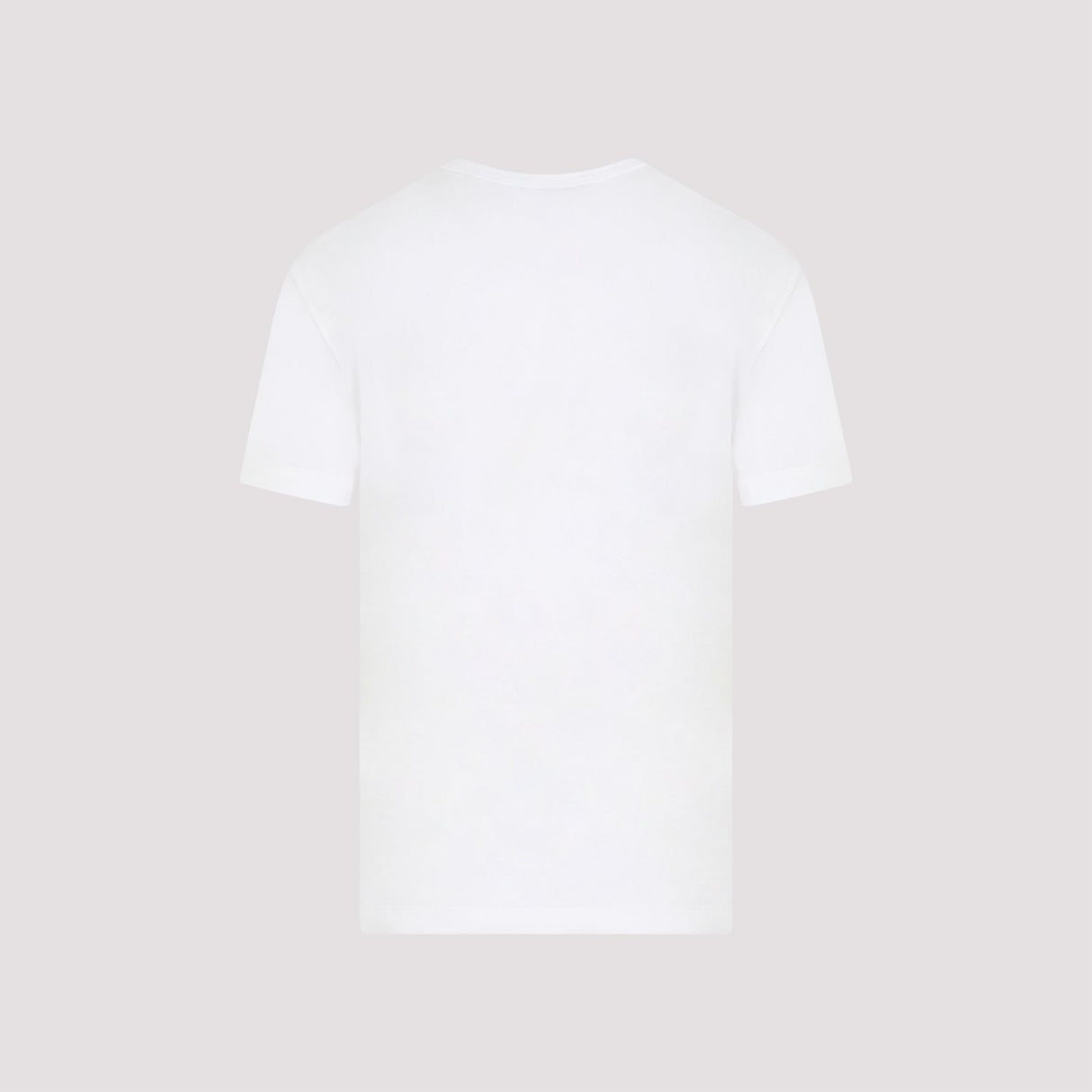 女性用白コットンTシャツ-SS24コレクション