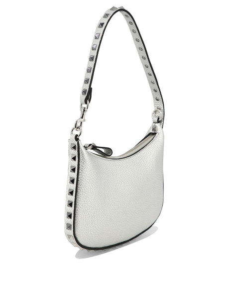 VALENTINO GARAVANI Glamorous 24SS Silver Shoulder Bag for Women
