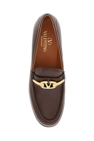 VLogo 金色標誌皮鞋 - SS24系列