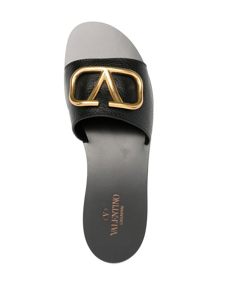 VALENTINO GARAVANI Elegant Black Sandals for Women in 2024