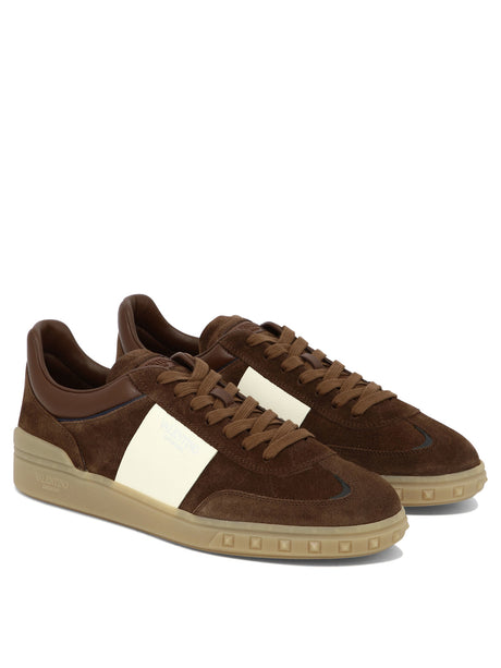 VALENTINO GARAVANI 2024 Men's Brown Sneakers for the Cool and Stylish