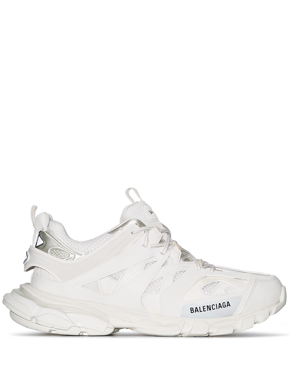 BALENCIAGA Fashion Forward White Sneakers for Men with Chunky Rubber Sole