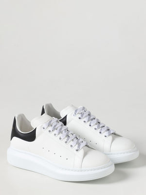 Men's White Leather Sneakers for SS24