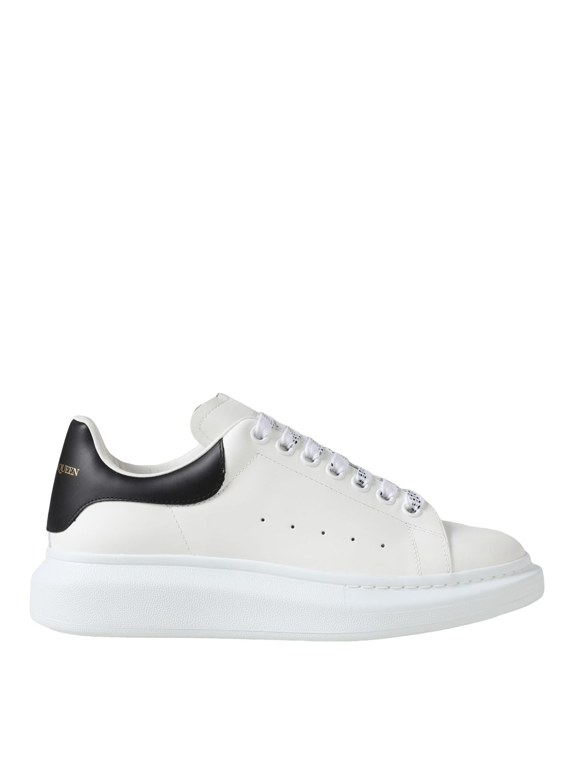 Men's White Leather Sneakers for SS24
