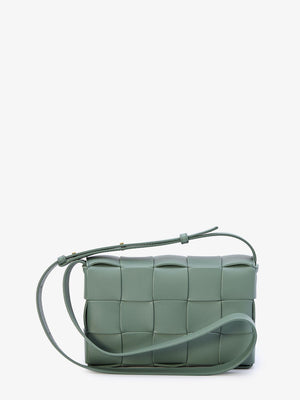 炫彩绿色女式豪华斜挎手提包