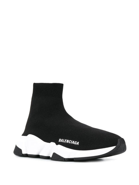 BALENCIAGA Recycled Round Toe Sock-Sneakers for Women