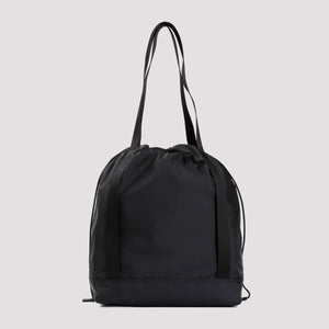 MONCLER Men's Black Polyamide Tote Handbag - SS24 Collection