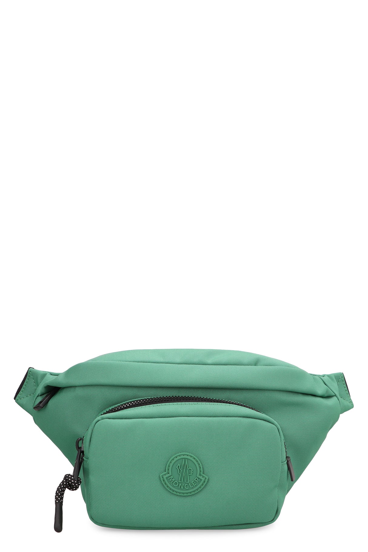 MONCLER Green Technical Fabric Belt Bag for Men