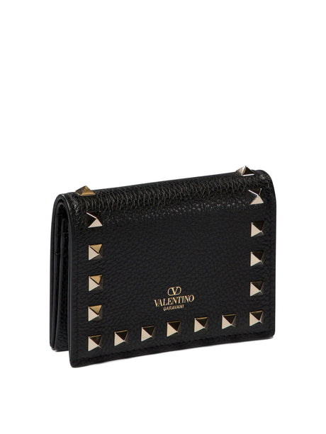 VALENTINO Elegant Studded Mini Wallet