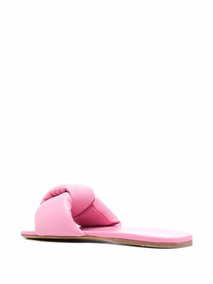 MIU MIU Luxurious Nappa Leather Sandals - Revitalize Your Look