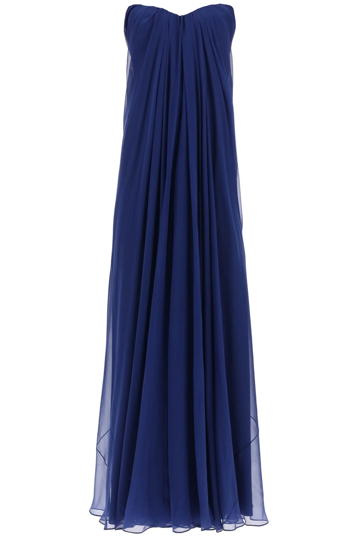 Váy ngắn Silk Chiffon màu xanh da trời - SS24