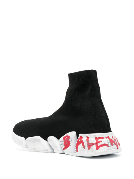Sneaker khiên da chìm đen tinh tế cho nam từ Balenciaga - FW23