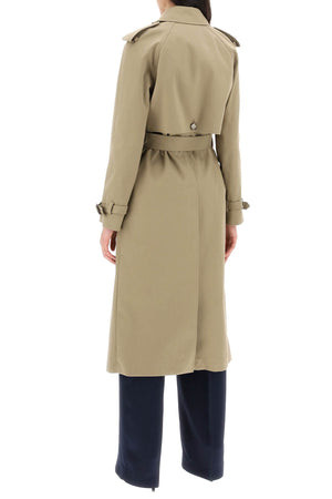 STELLA MCCARTNEY SUSTAINABLE COTTON DOUBLE-BREASTED TRENCH