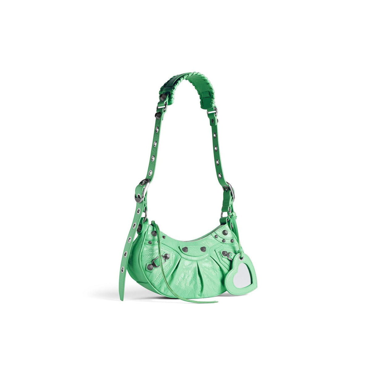 BALENCIAGA Green Shoulder Handbag for Women - Luxurious SS24 Fashion Accessory